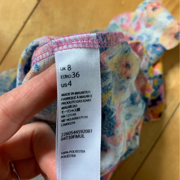 Topshop floral crop top - Picture 4 of 6